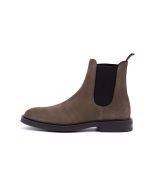 Ljusbrun Mocka Chelsea Boots