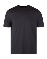 Marinblå pimabomull t-shirt