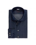 Mörk Denimskjorta