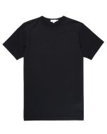 Svart Kvalitets t-shirt från Sunspel. Rund halsad t-tröja