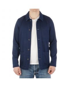 Blå Bomull Overshirt