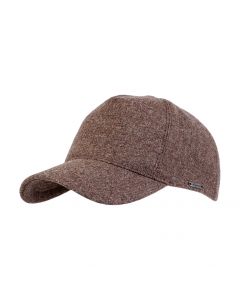 Taupe Melange Wool Cap