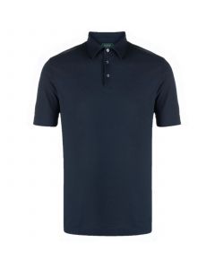 Navy Ice Cotton Piké