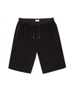 Svart Frotté Shorts