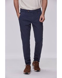 Navy Eucalyptus Chino