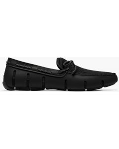 Svarta Snörade Loafers