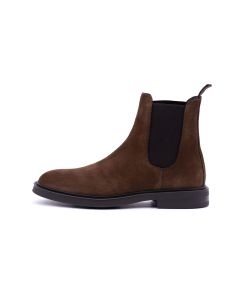 Chokladbrun mocka chelsea boots