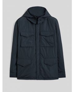 Marinblå Vento Nylon Fältjacka