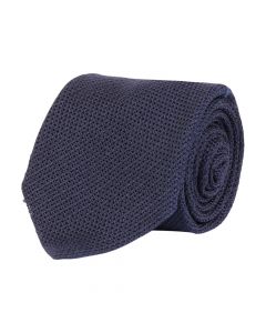 Marinblå Jacquard Slips