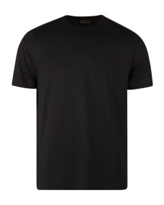 Svart bomullsjersey t-shirt