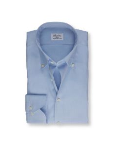 Ljusblå Oxford Skjorta Button Down - Extra Lång Ärm