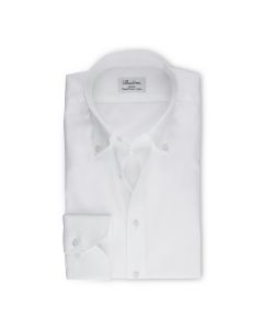 Vit Oxford skjorta, button down krage från Stenströms.