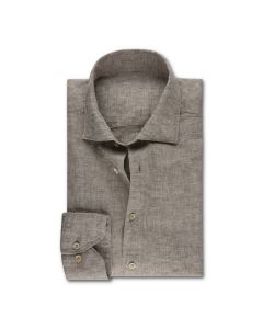 Beige Linneskjorta