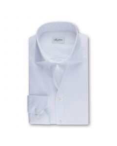 Vit Twofold Cotton Skjorta