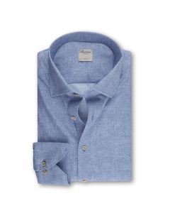 Blå Mönstrad Jersey Skjorta