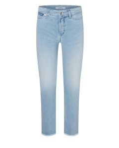 Ljusblå Piper Cropped Jeans