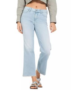 Ljusblå Francesca Flared Jeans
