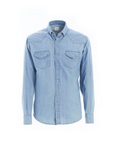 Denim Slim Texas Skjorta