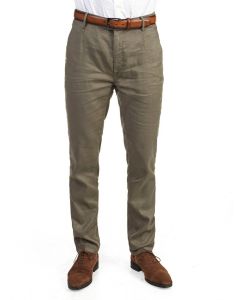 Mörkgrön Linnemix Chino