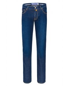 Mörkblå Jeans /w Honeycomb Patch