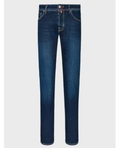 Blå Bard Orange Patch Jeans