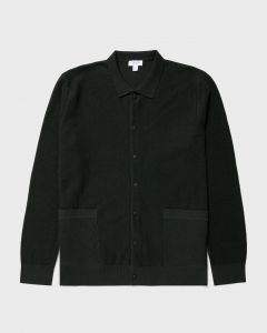 Seaweed Knitted Cotton Jacket